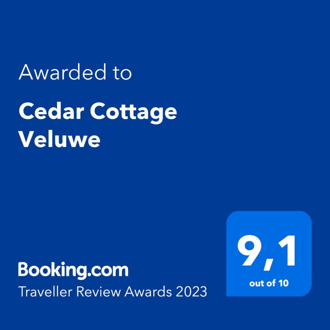 Cedar Cottage Veluwe Ermelo Dış mekan fotoğraf